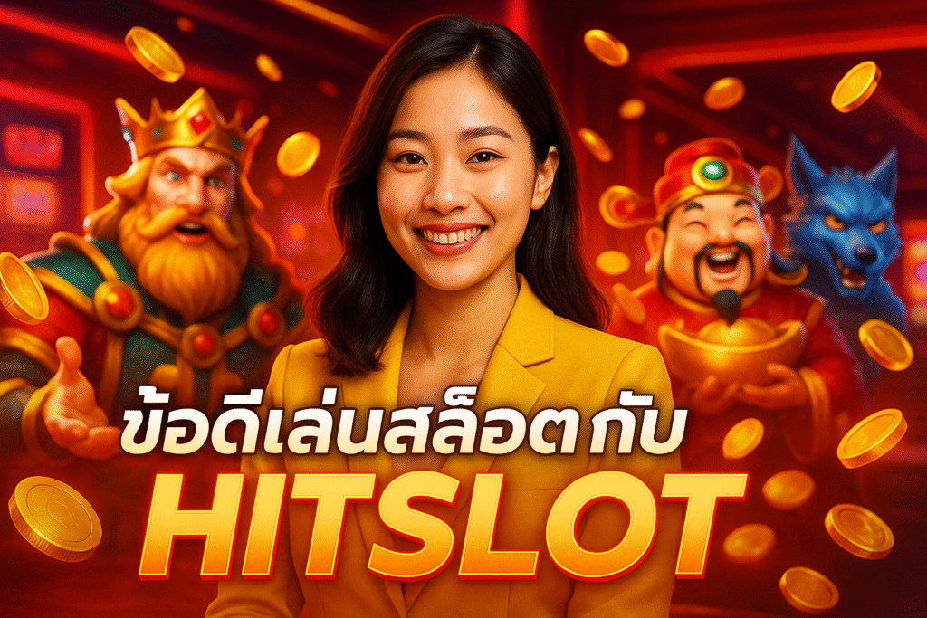 ข้อดีเล่นสล็อตกับ HITSLOT