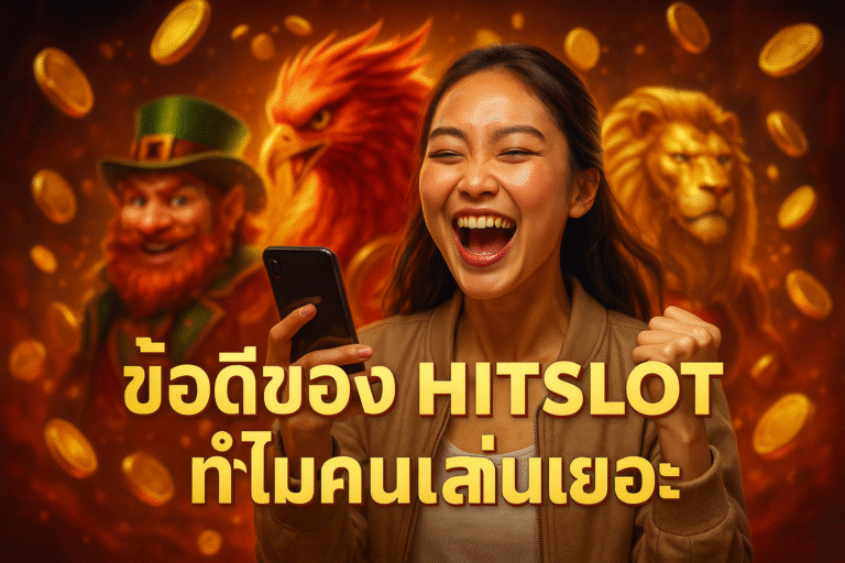 ข้อดีของ HITSLOT ทำไมคนเล่นเยอะ