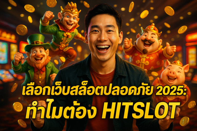 เลือกเว็บสล็อตปลอดภัย 2025: ทำไมต้อง HITSLOT